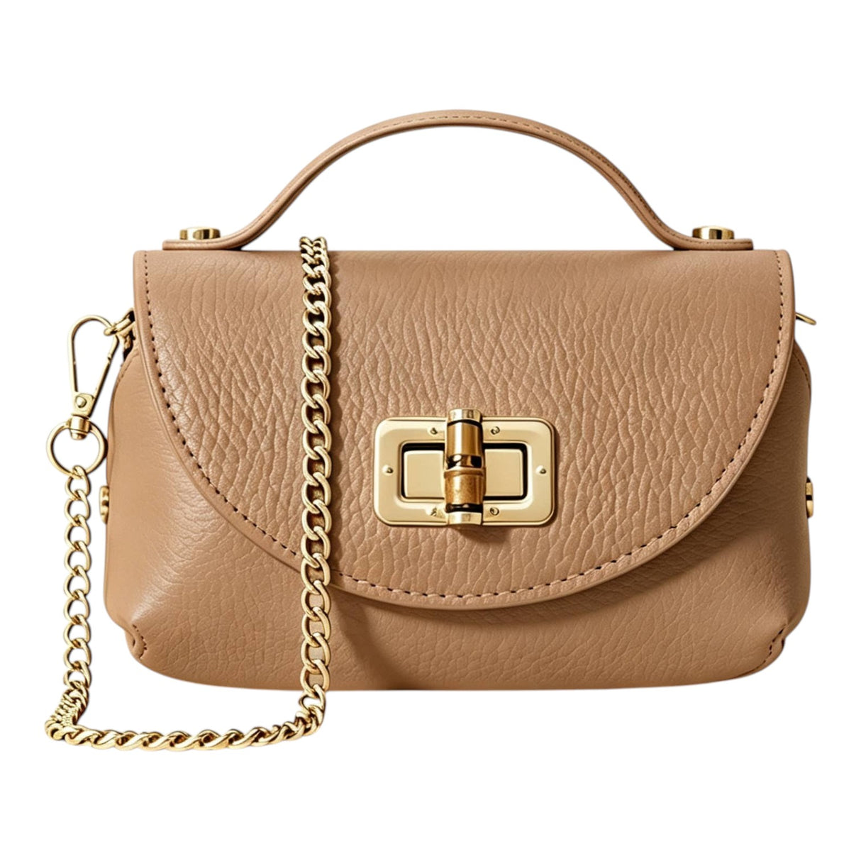 Nanabags Mini Bag in Hammered Leather