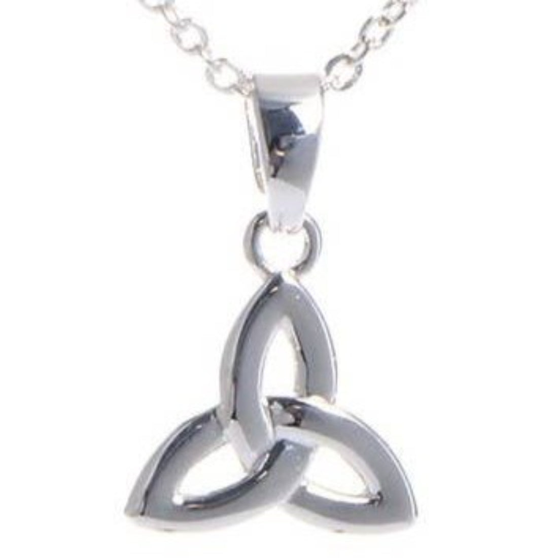 Celtic Ore Plain Trinity Necklace