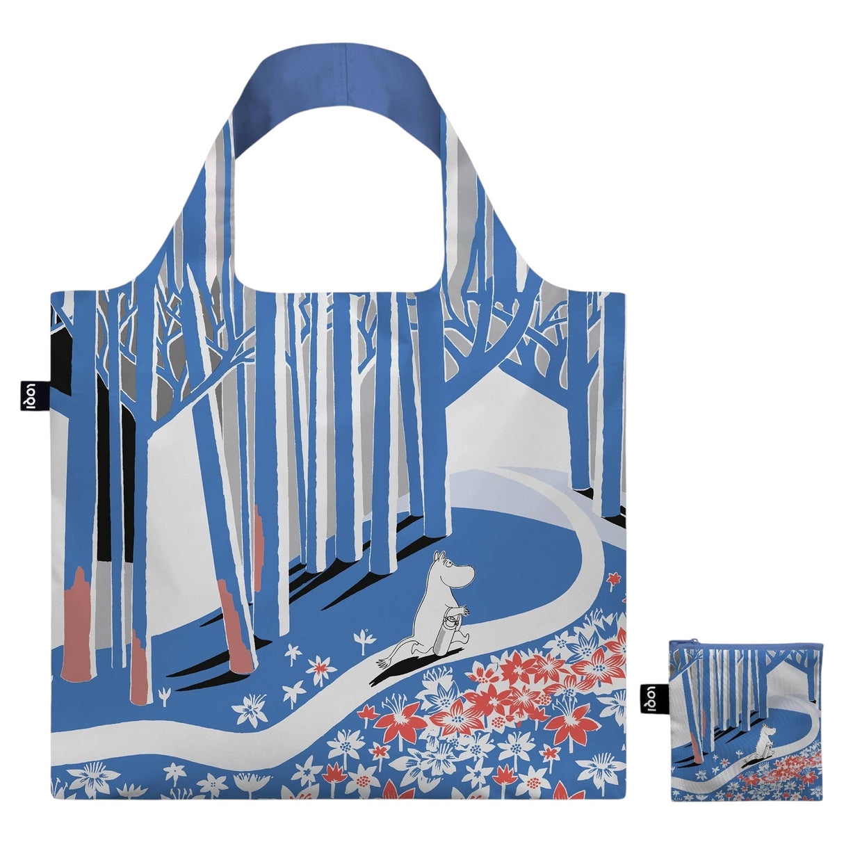 LOQI Blue Forest Recycled Bag