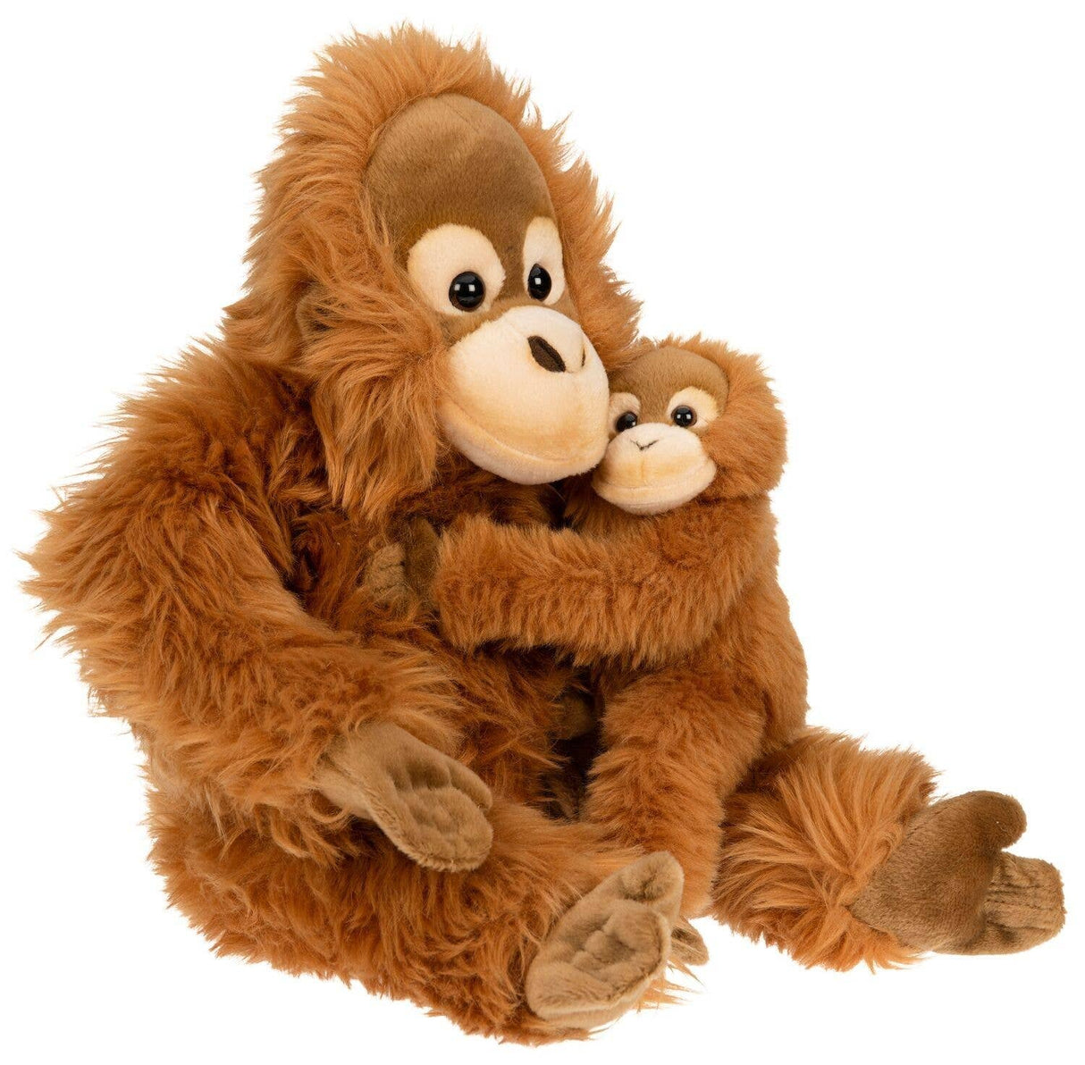 Uni Toys Orangutan With Baby Plush Toy