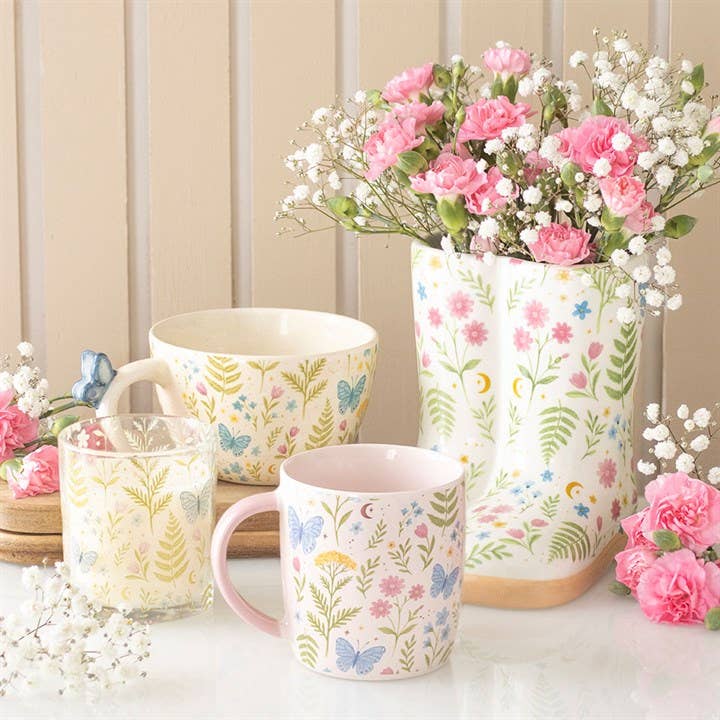Something Different Luna Bloom Floral Print Mug