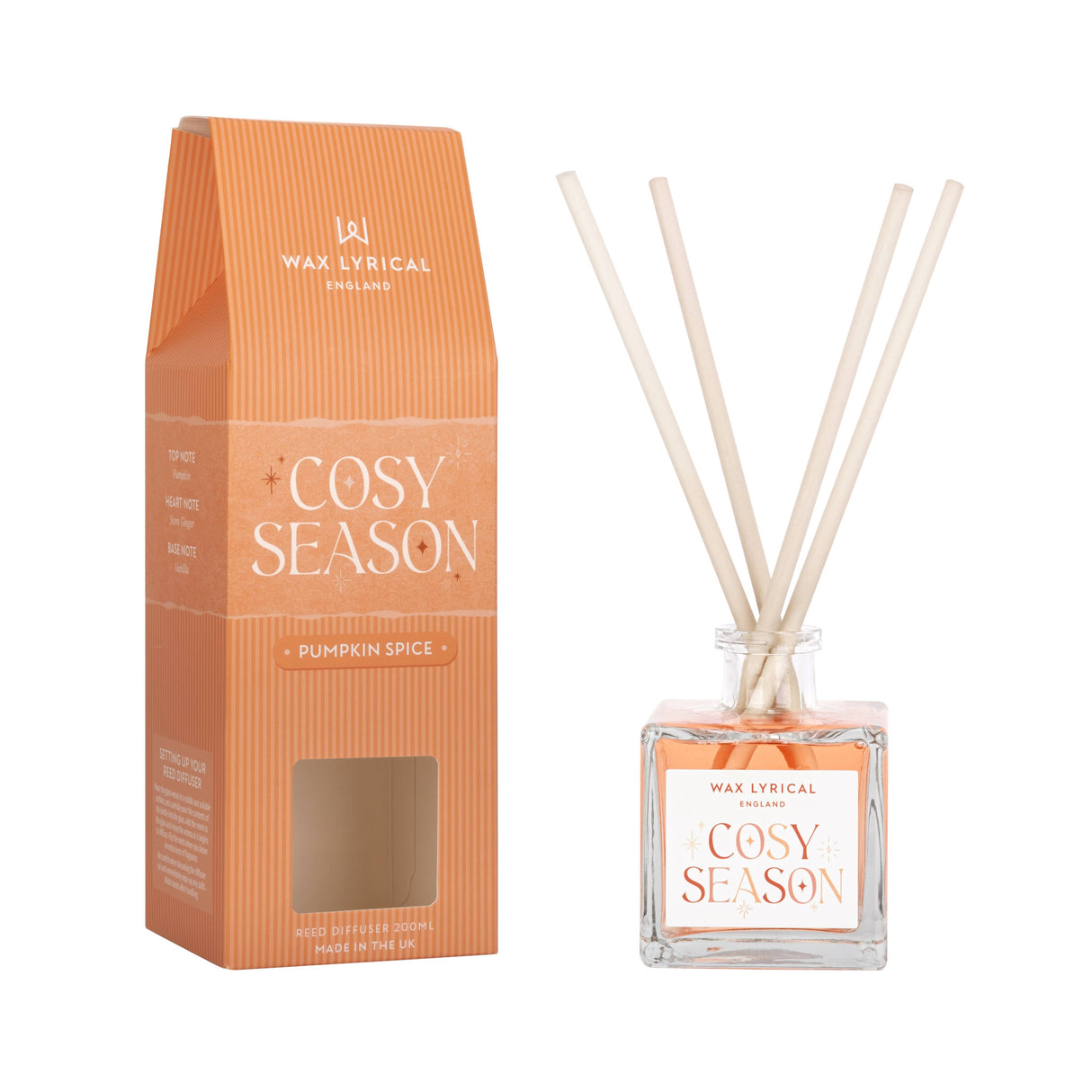 Wax Lyrical Pumpkin Spice Reed Diffuser