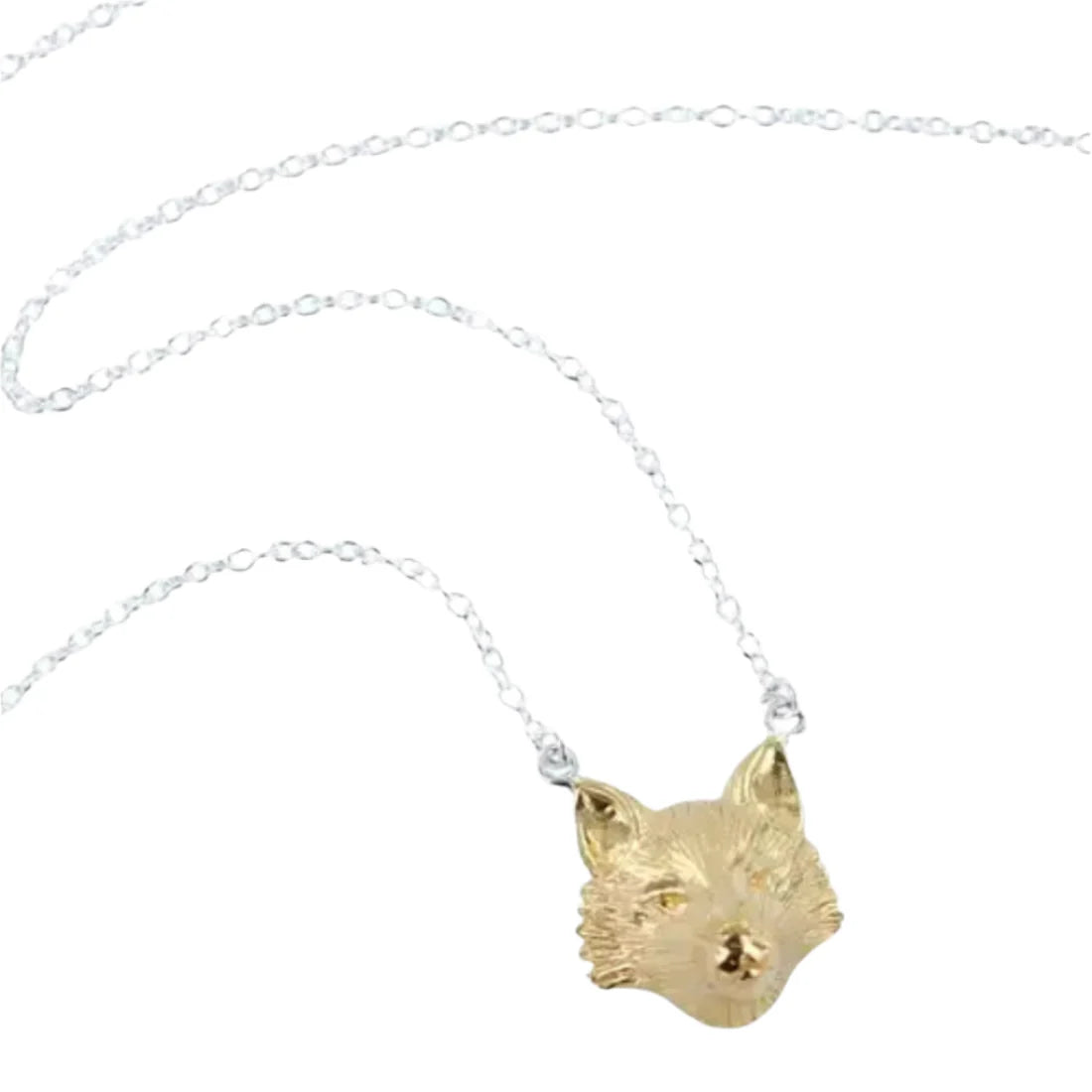Reeves Fox Mask Necklace