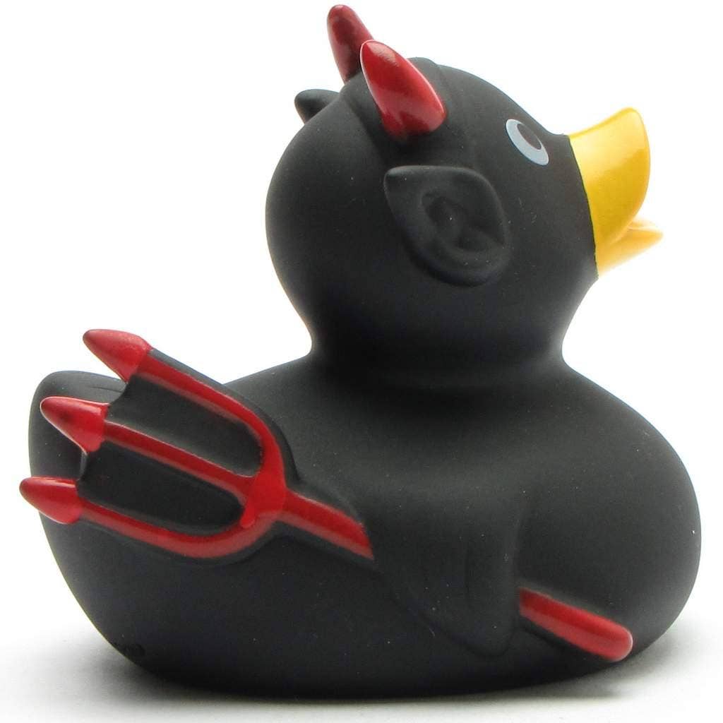Duckshop Black Devil Rubber Duck