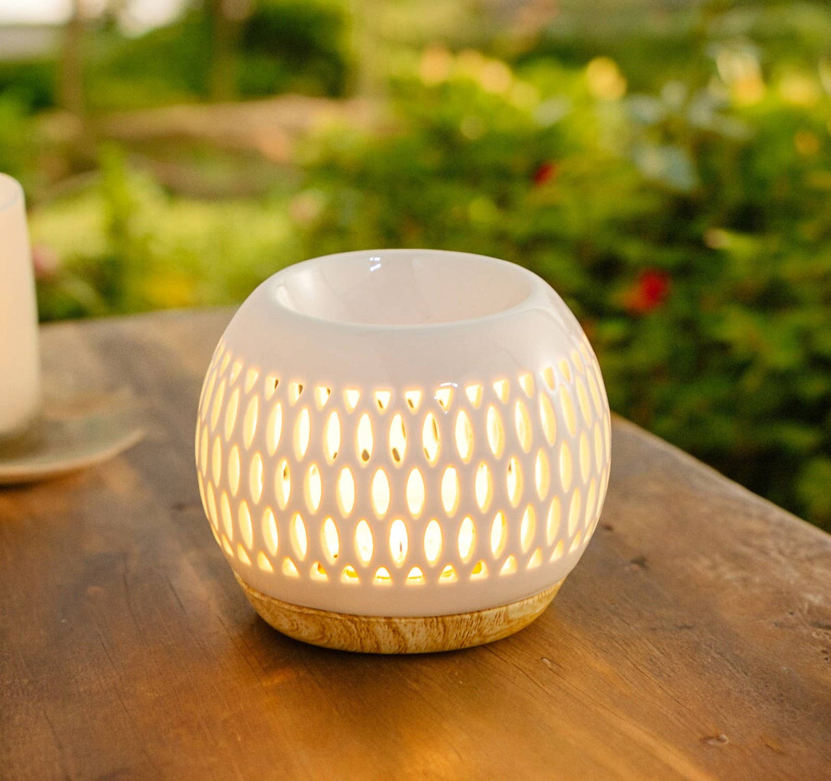 Zen Aroma Lattice Ceramic Wax Burner