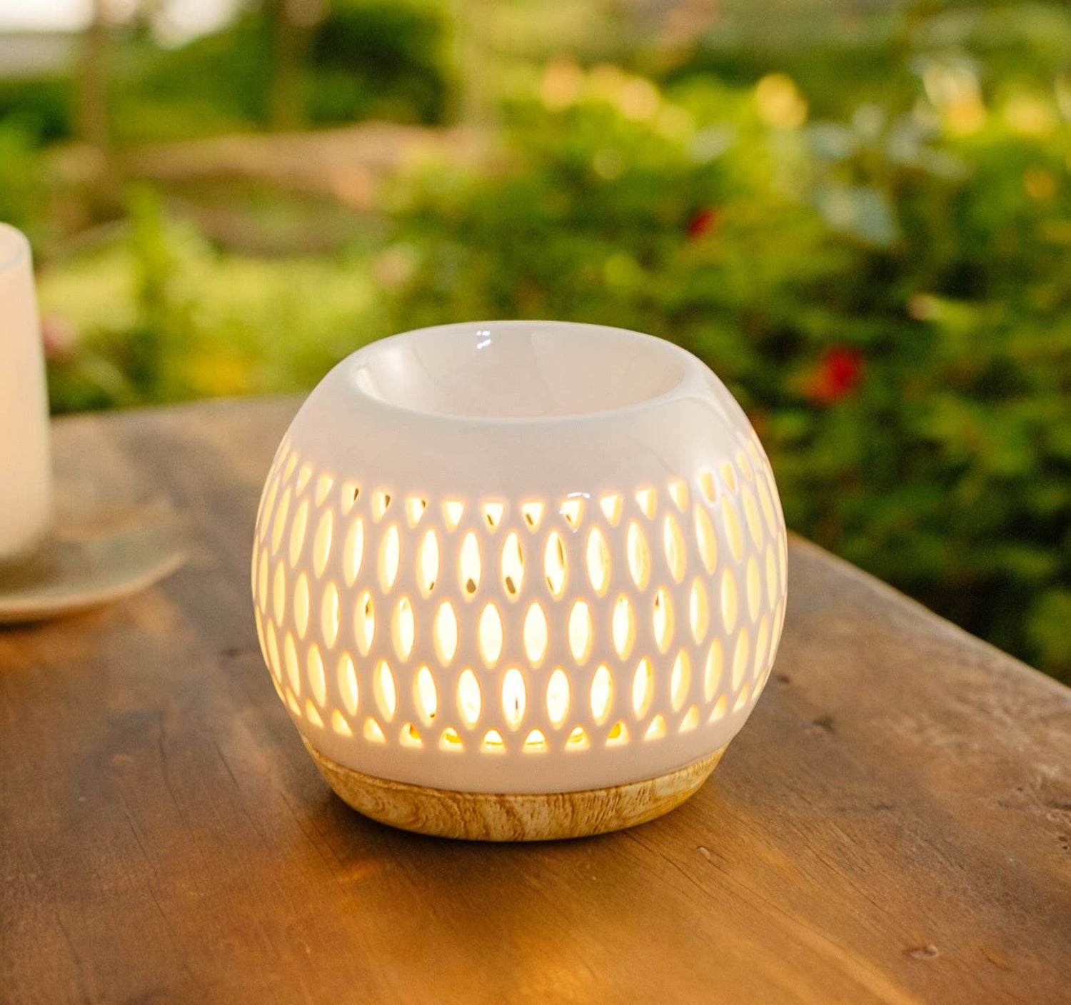 Zen Aroma Lattice Ceramic Wax Burner