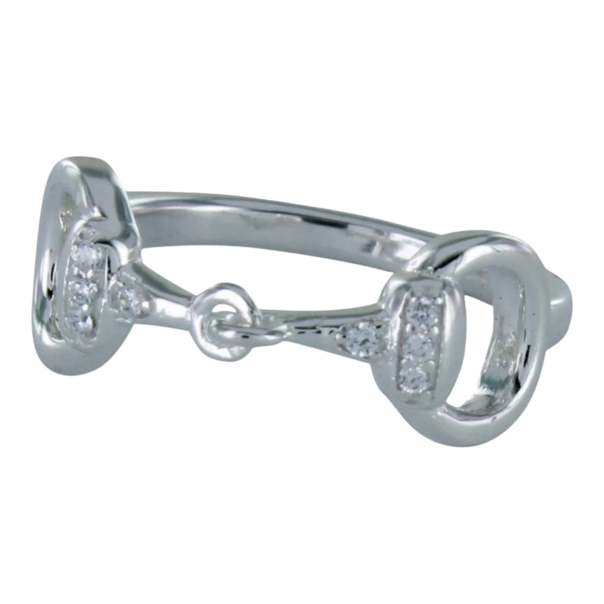Reeves & Reeves Pave Snaffle Ring