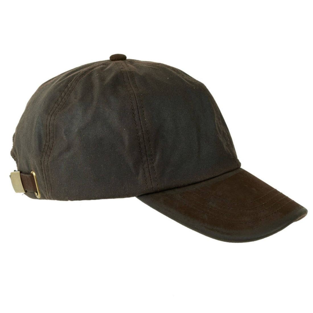 Heather Hats Hamilton Wax/Leather Baseball Cap