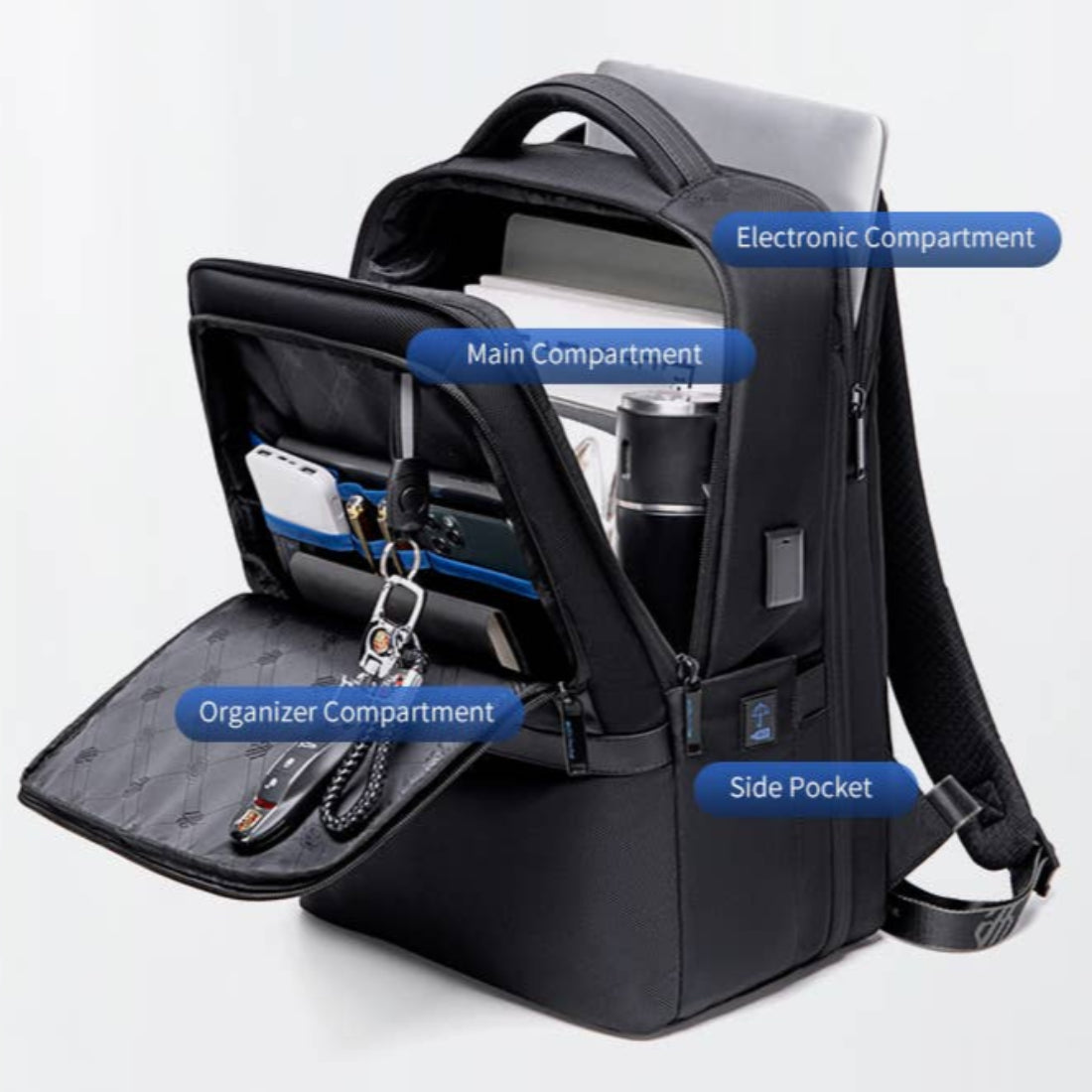 Marina Galanti Backpack - Grey Medium