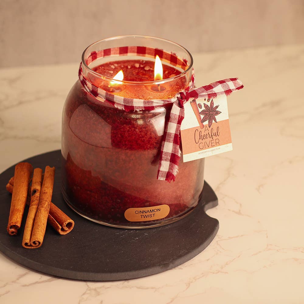Cheerful Candle Cinnamon Twist Candle