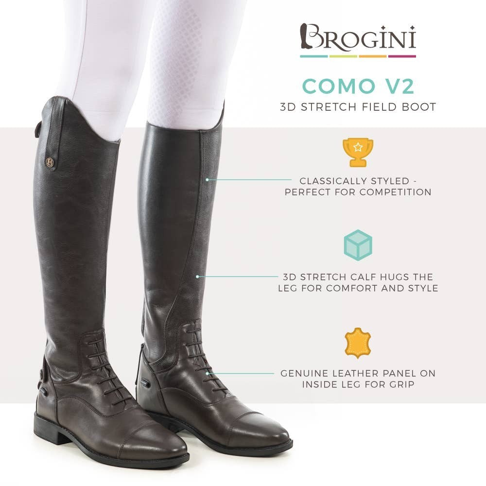 Brogini Como V2 Long Laced Front Boots