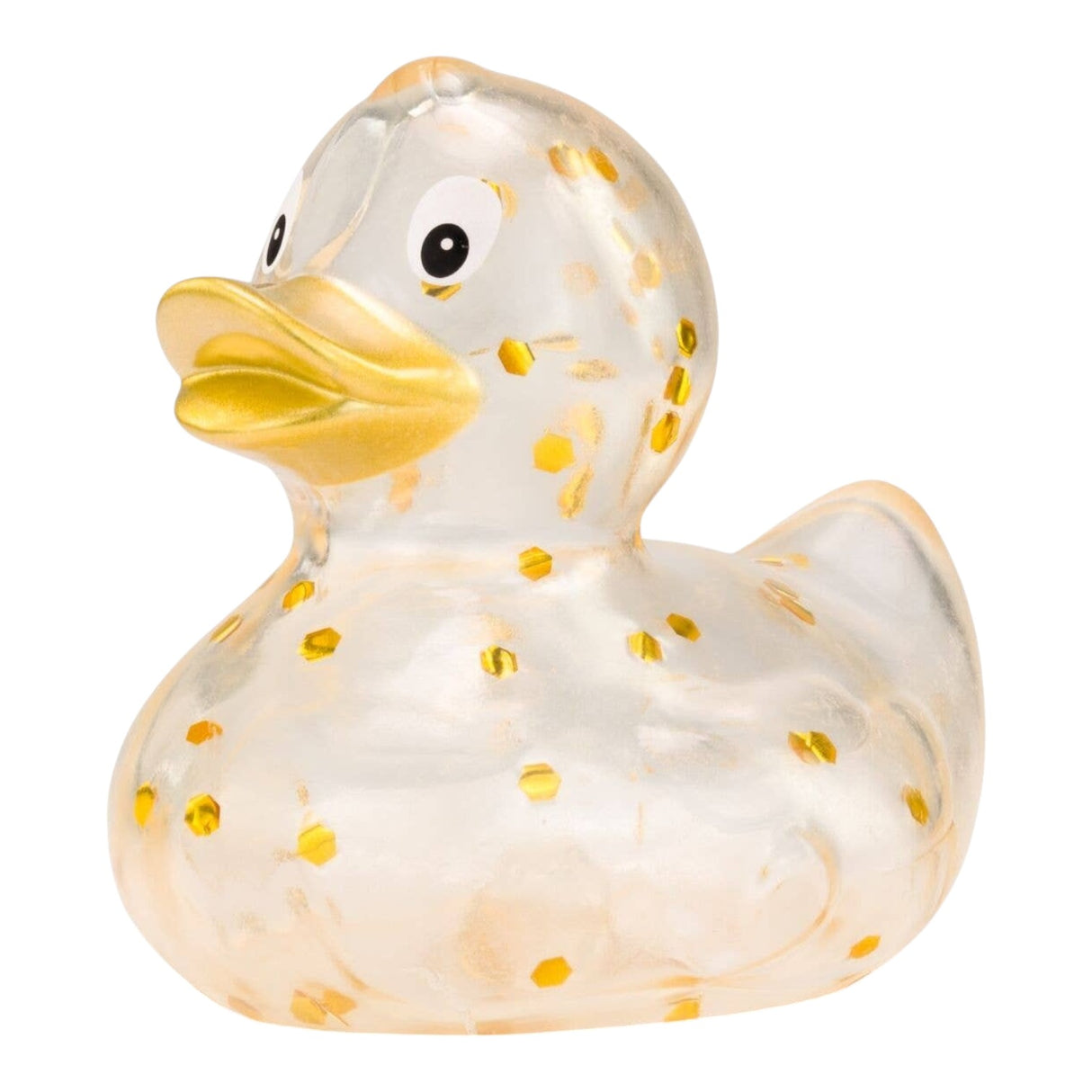 Fine Sparklegold Rubber Duck