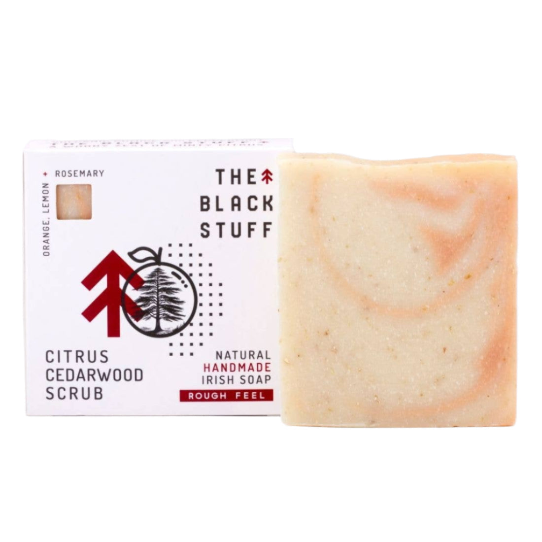 The Black Stuff Citrus Cedarwood Scrub