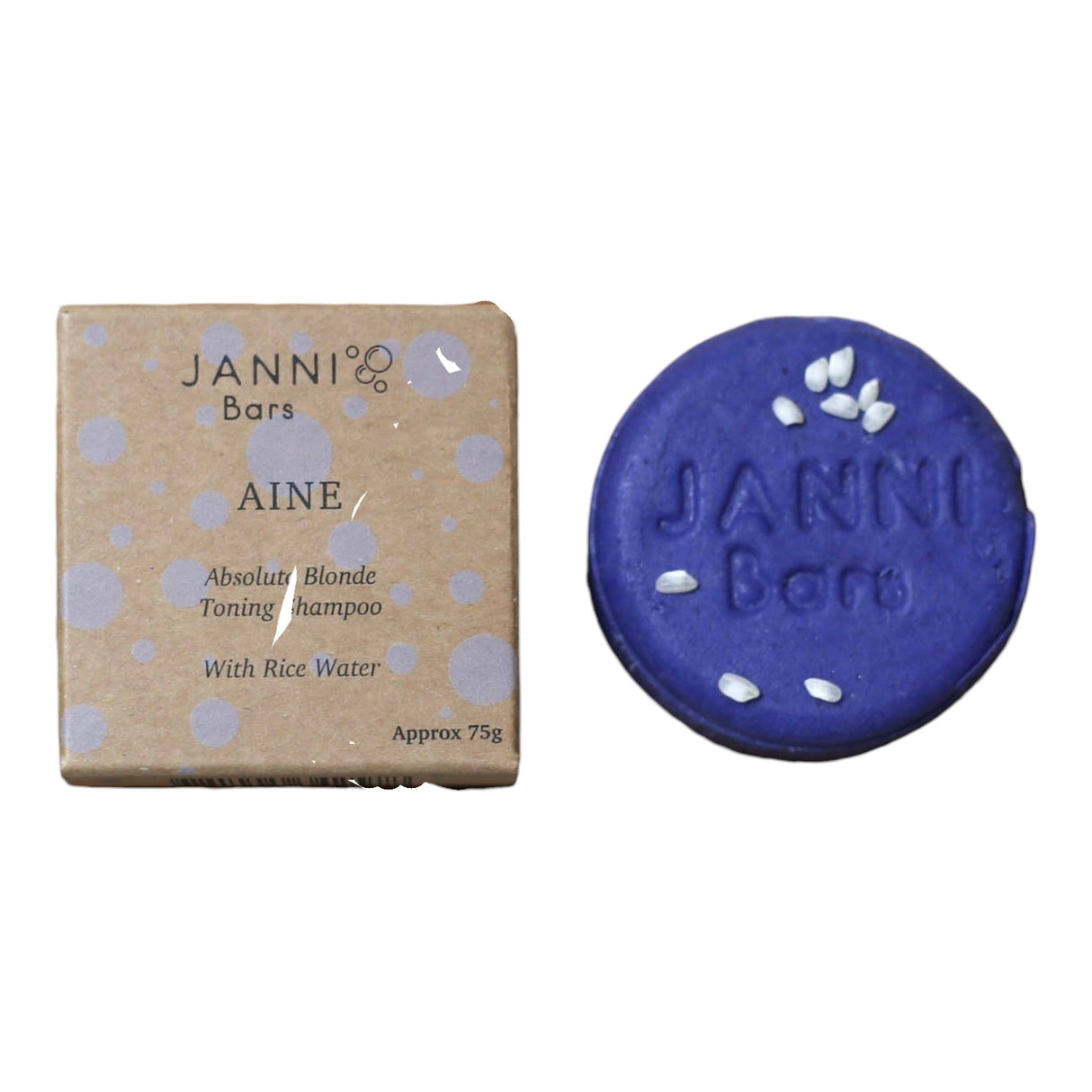 Janni Bars Toning Shampoo Bar