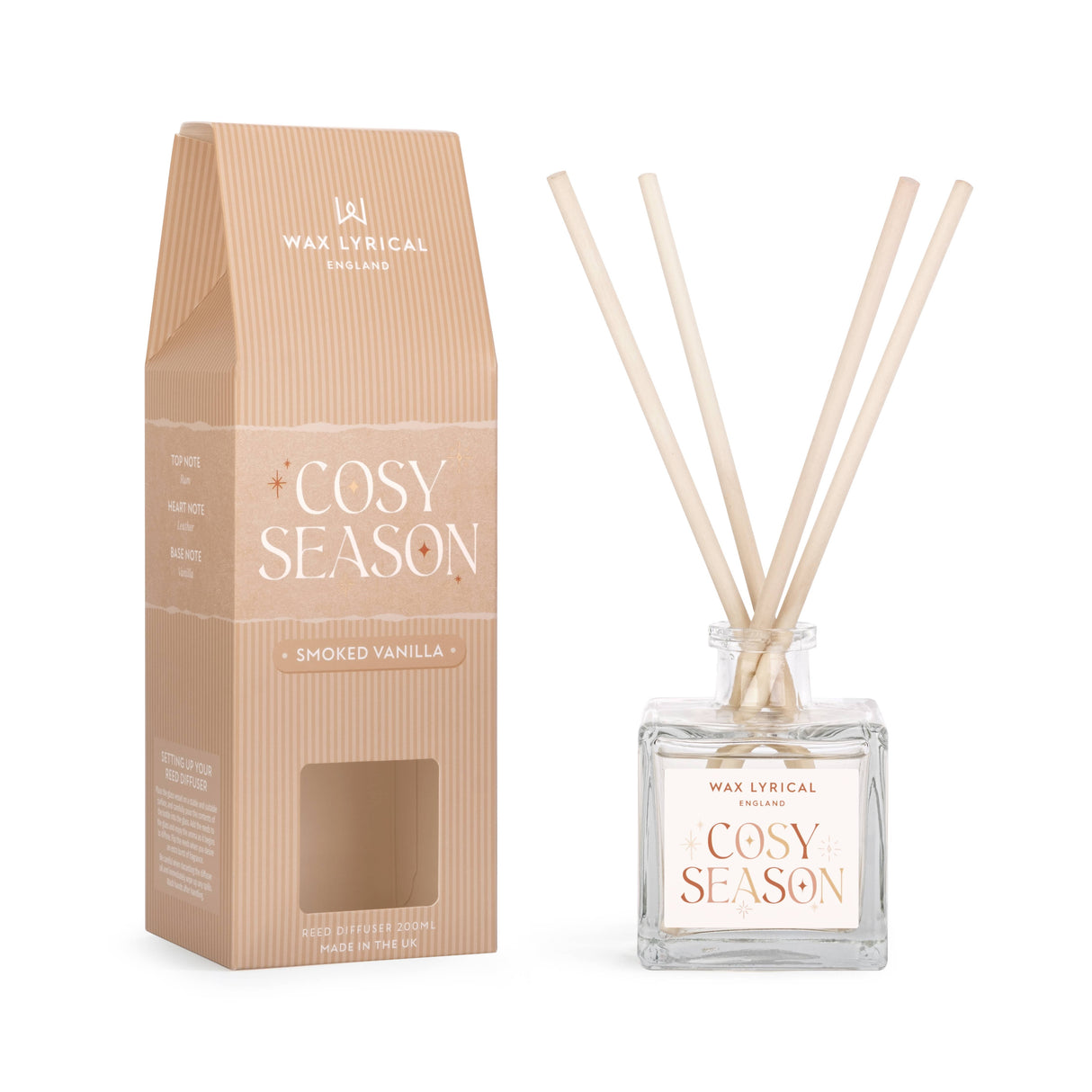 Wax Lyrical Smoked Vanilla Reed Diffuser