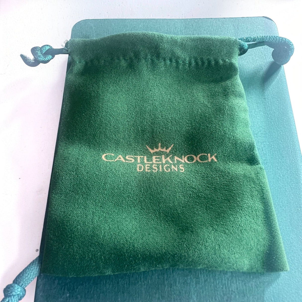 CastleKnock Designs Irish Harp Suit Pin - Silver