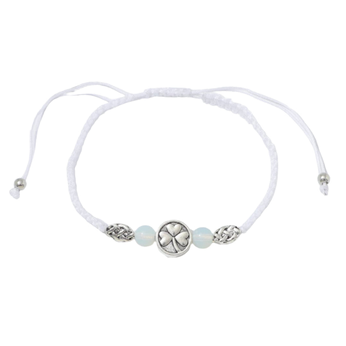 Celtic Ore Shamrock Quartz Bracelet