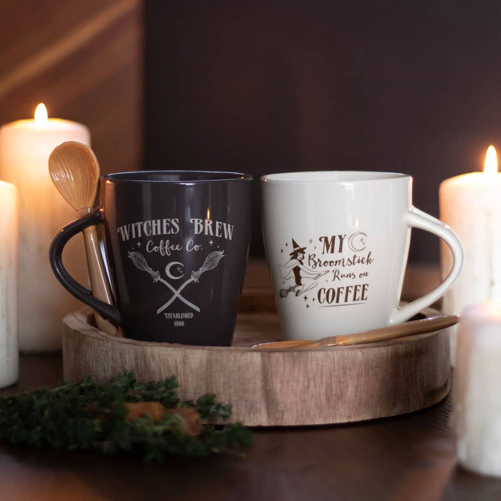 SD Witches Brew Mug and Spoon Set