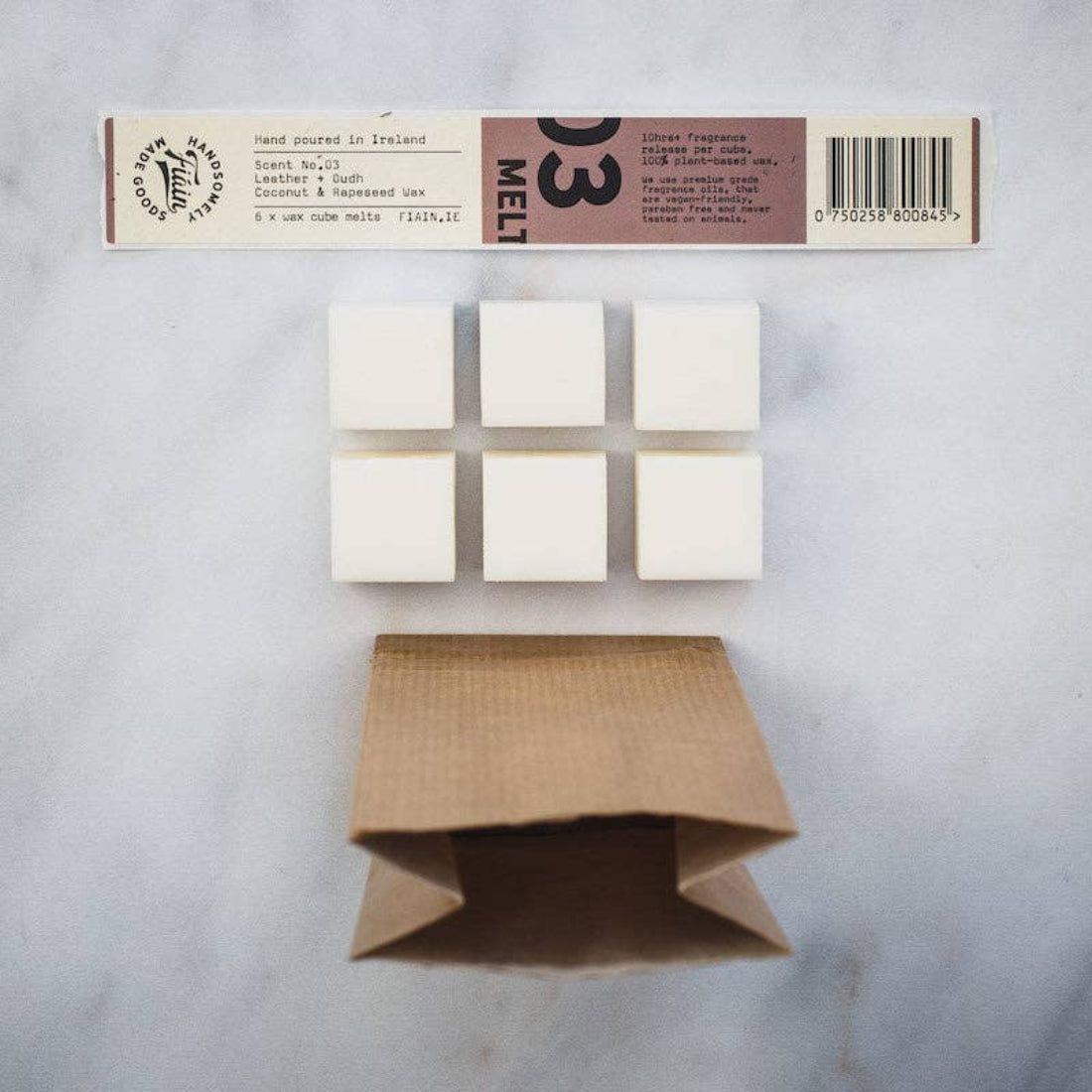 FAIN Wax Melts 03 | Leather + Oudh