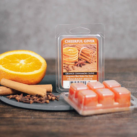 Cheerful Candle Orange Cinnamon Clove Wax Melts