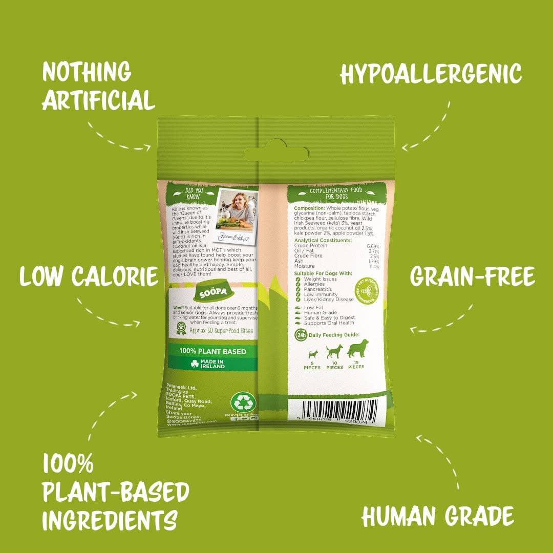 Kale & Apple Dog Treats