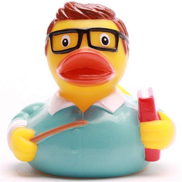 Duckshop Teacher Rubber Duck