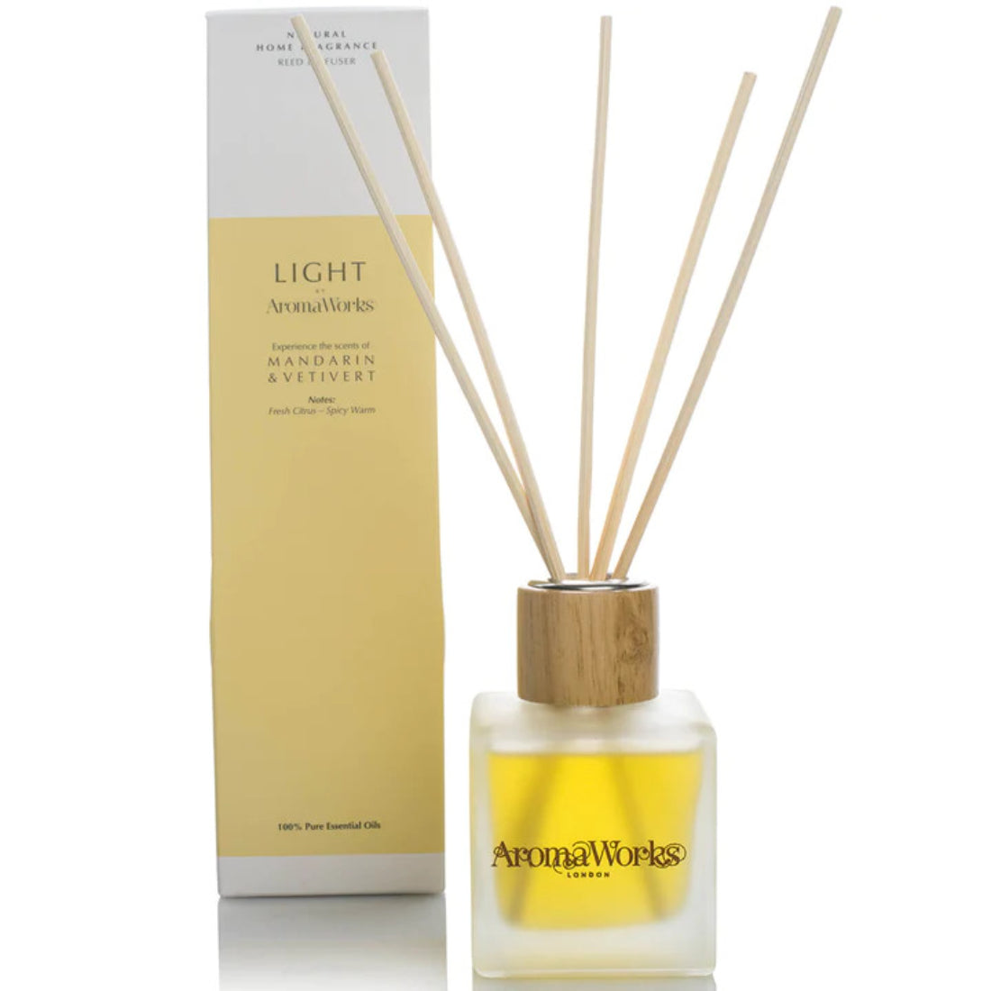 Mandarin & Vetivert Reed Diffuser
