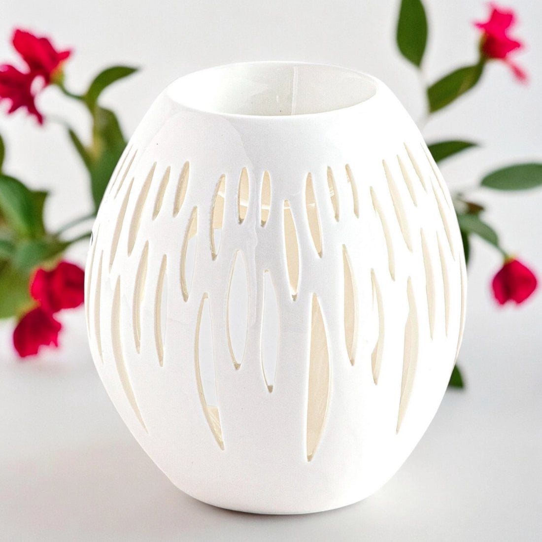 Zen Aroma Ovali Blanc Burner