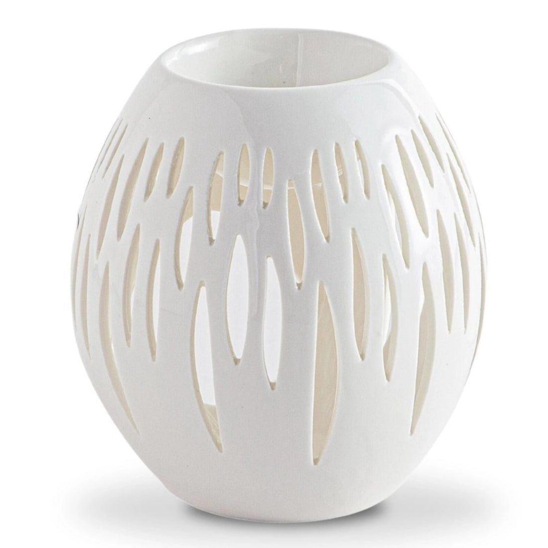 Zen Aroma Ovali Blanc Burner