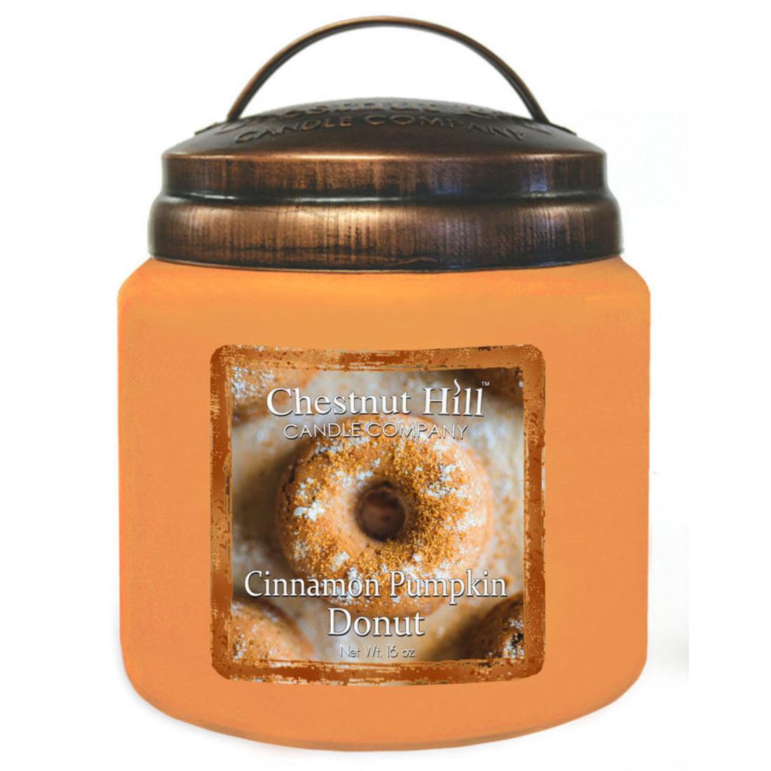 Chestnut Hill Cinnamon Pumpkin Donut Jar Candle