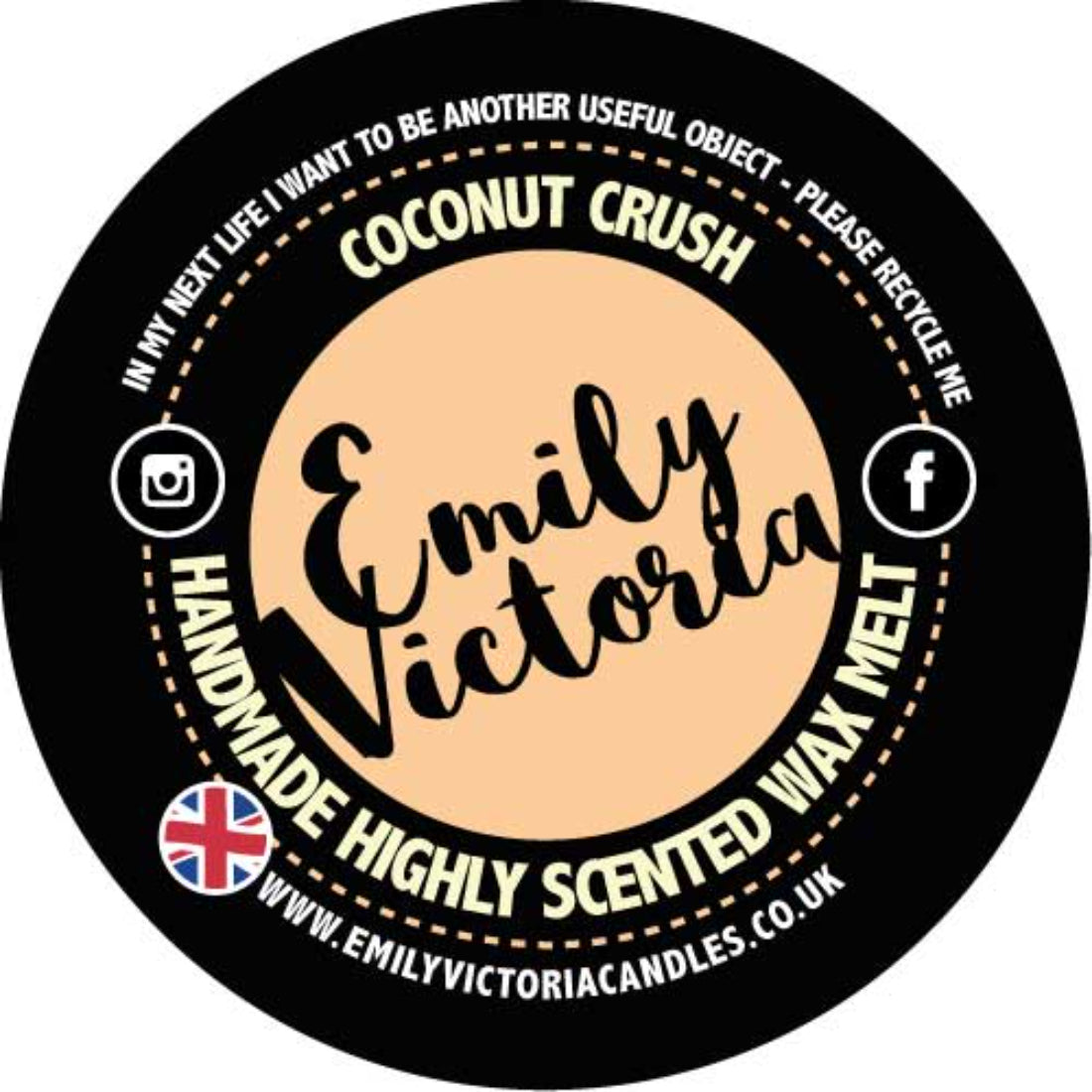 Emily Victoria Coconut Crush Wax Melt