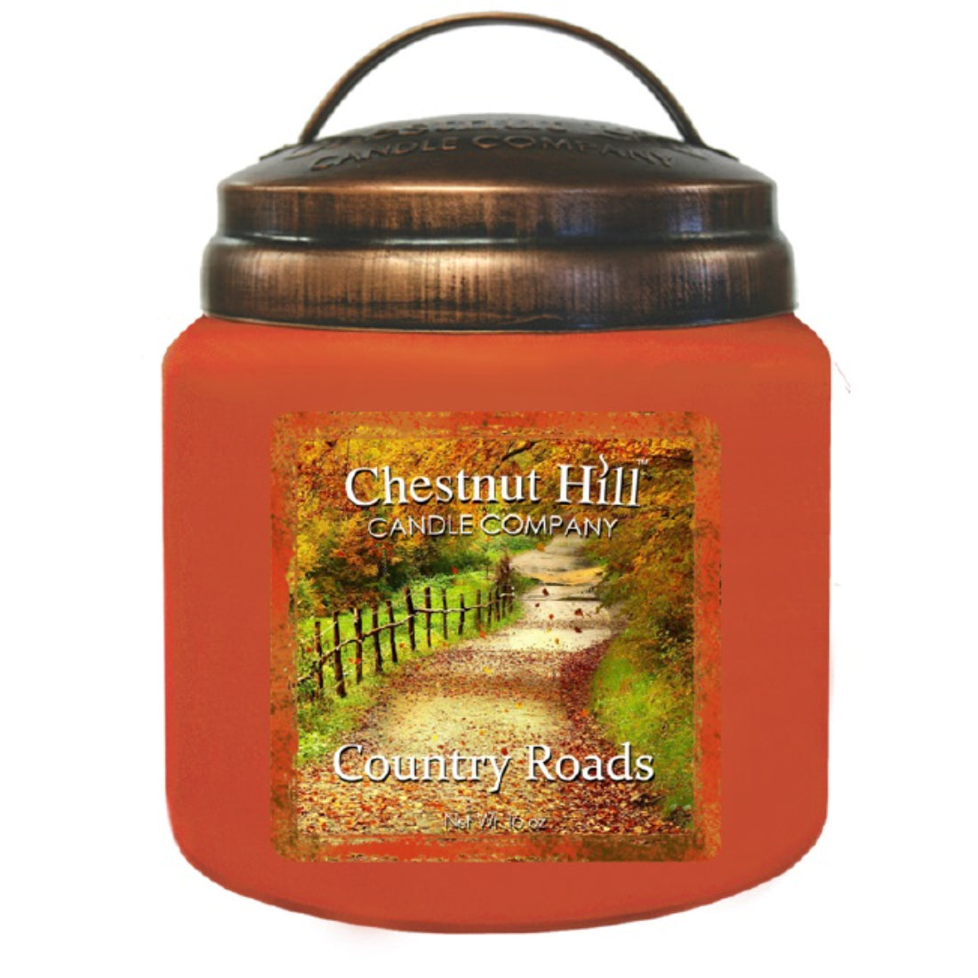 Chestnut Hill Country Roads Jar Candle