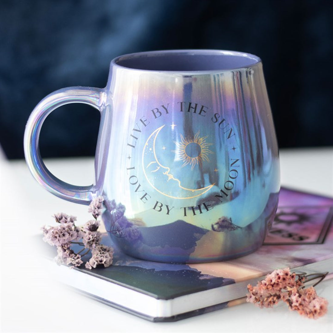 SD Live by the Sun Love by the Moon Iridescent Mug
