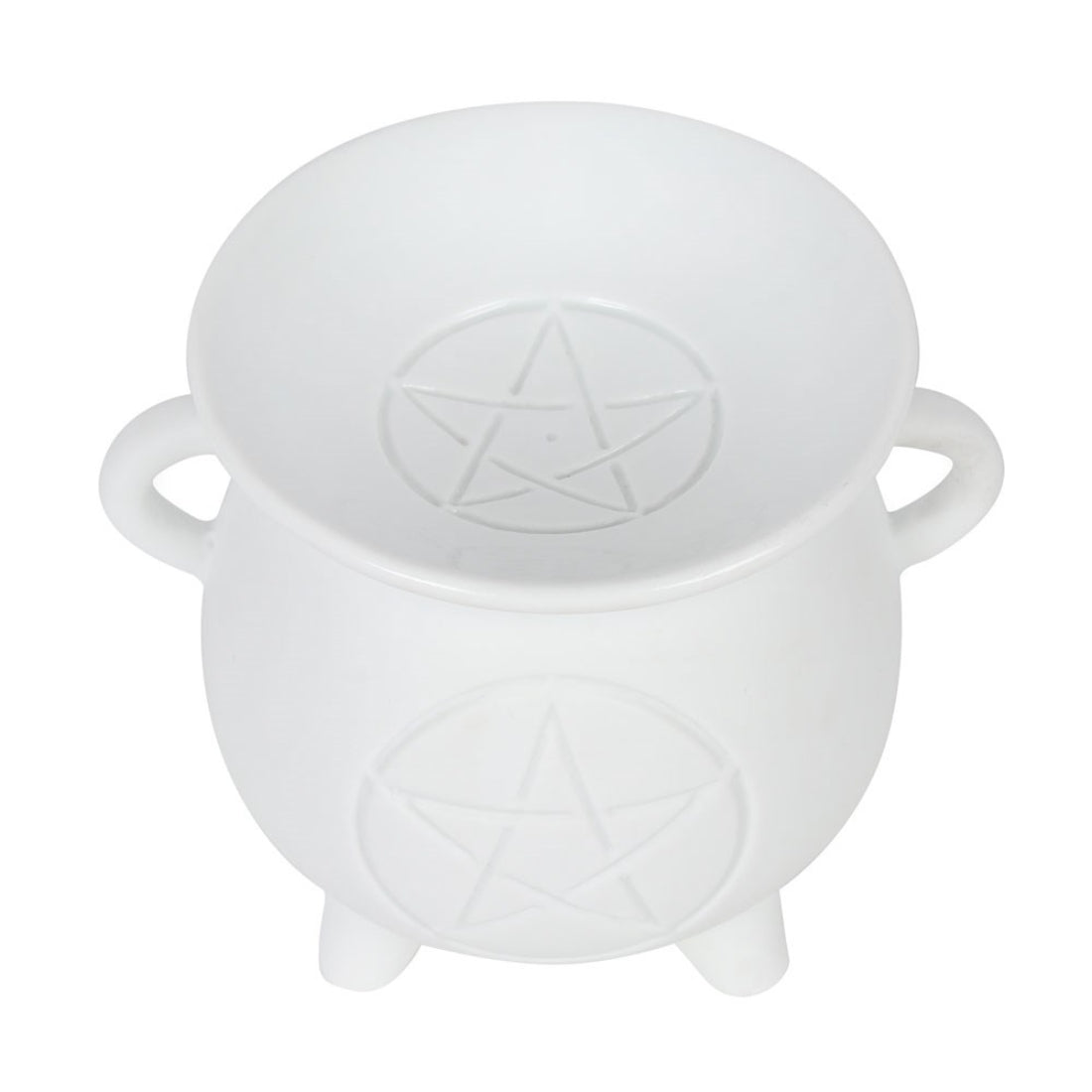 SD White Pentagram Cauldron Burner
