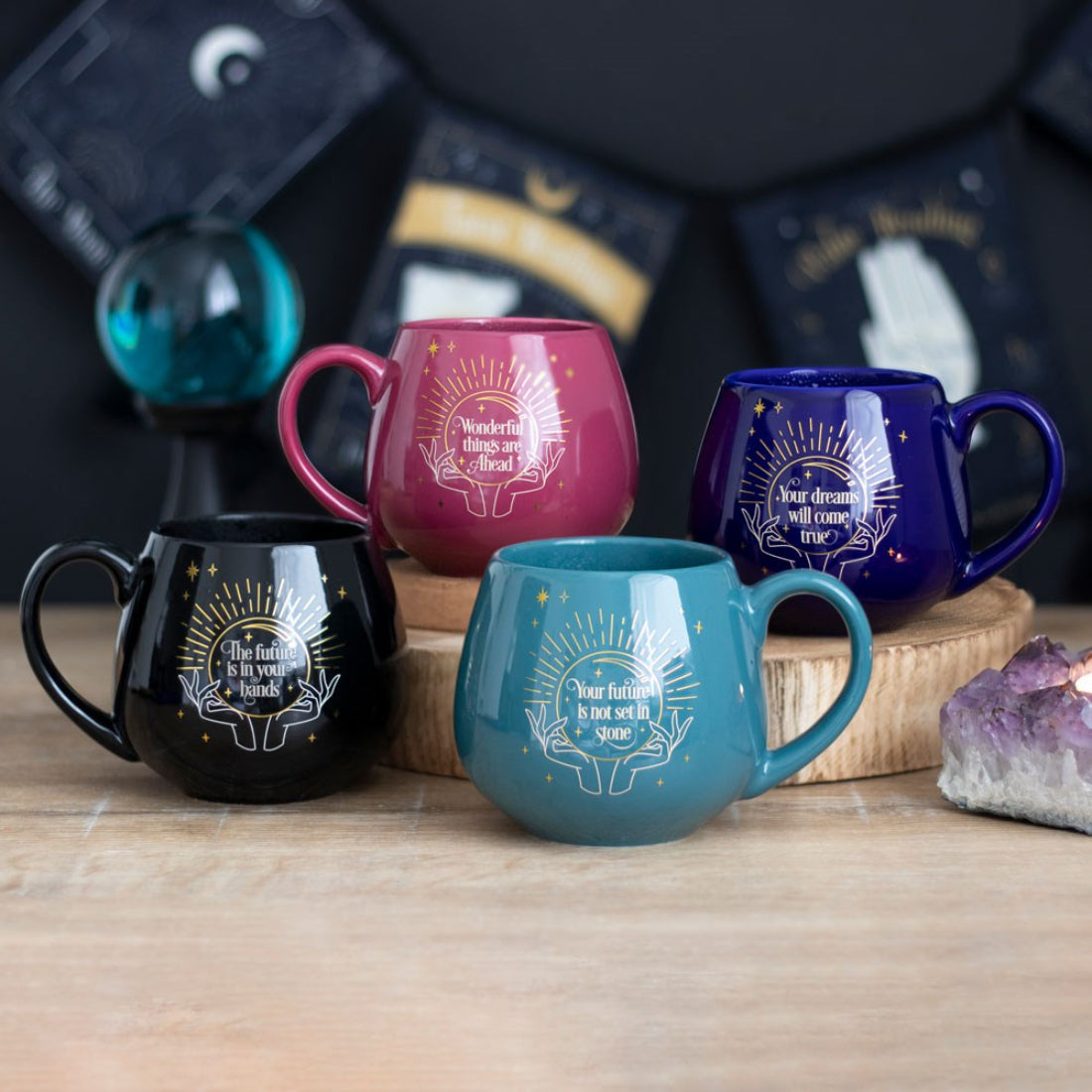 SD Blue Fortune Teller Colour Changing Mug