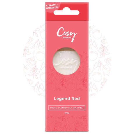 Cosy Aromas Legend Red Wax Melt