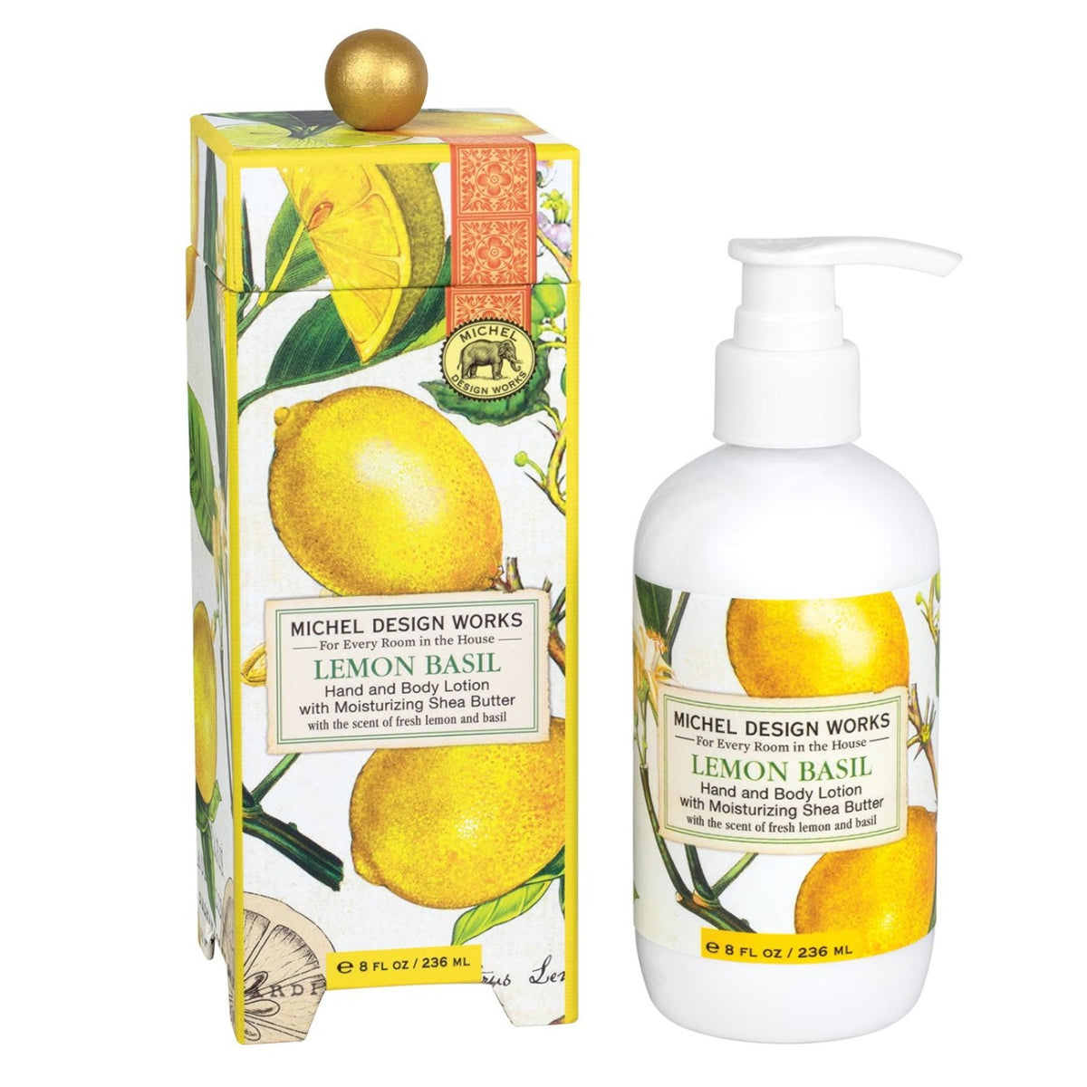 Lemon Basil Hand and Body Lotion