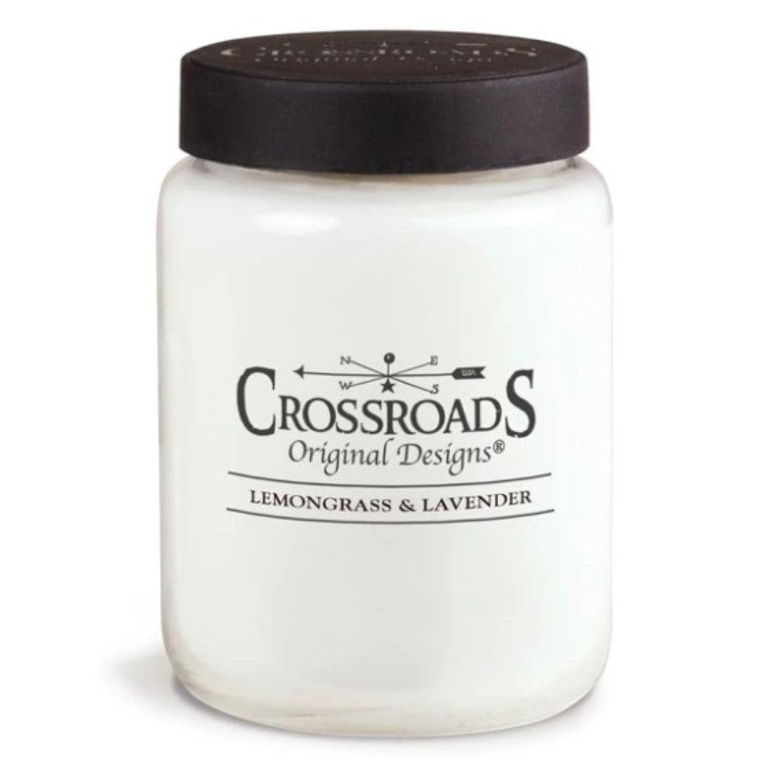 Crossroads Candles Lemongrass & Lavender Jar Candle