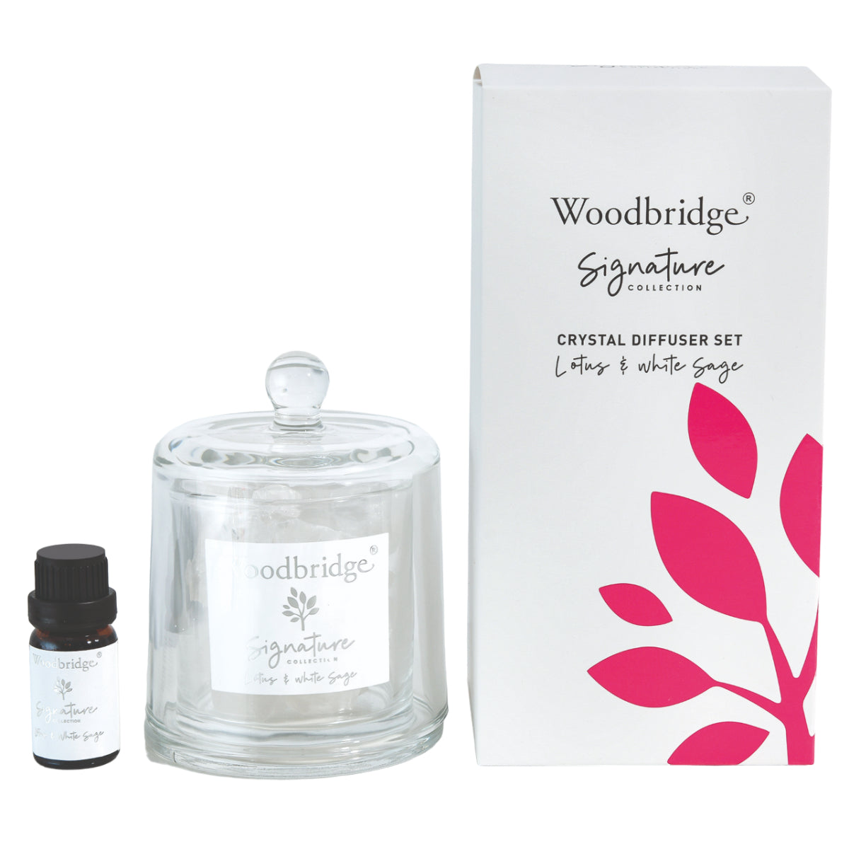 Woodbridge Lotus & White Sage Crystal Oil Diffuser