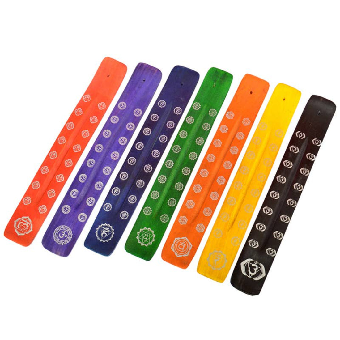 Mango Wood Bold Chakra Ashcatcher