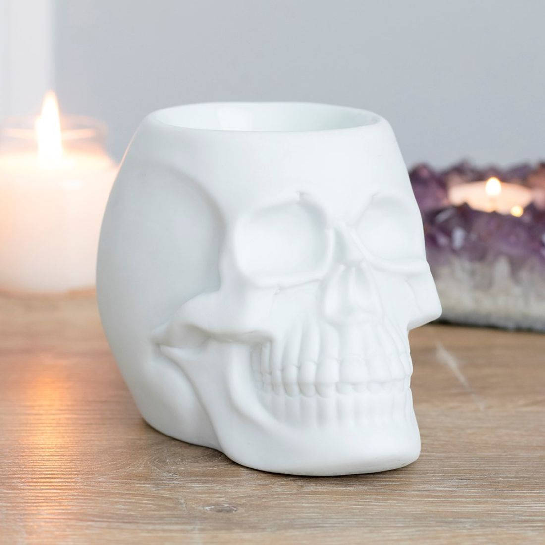 SD White Skull Burner