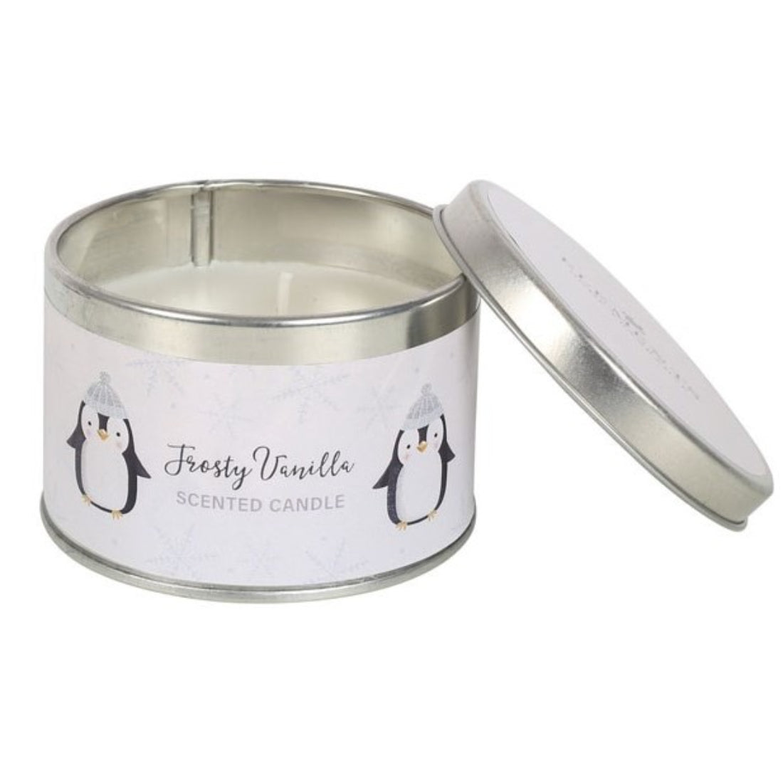 SD Penguin Parade Tin Candle