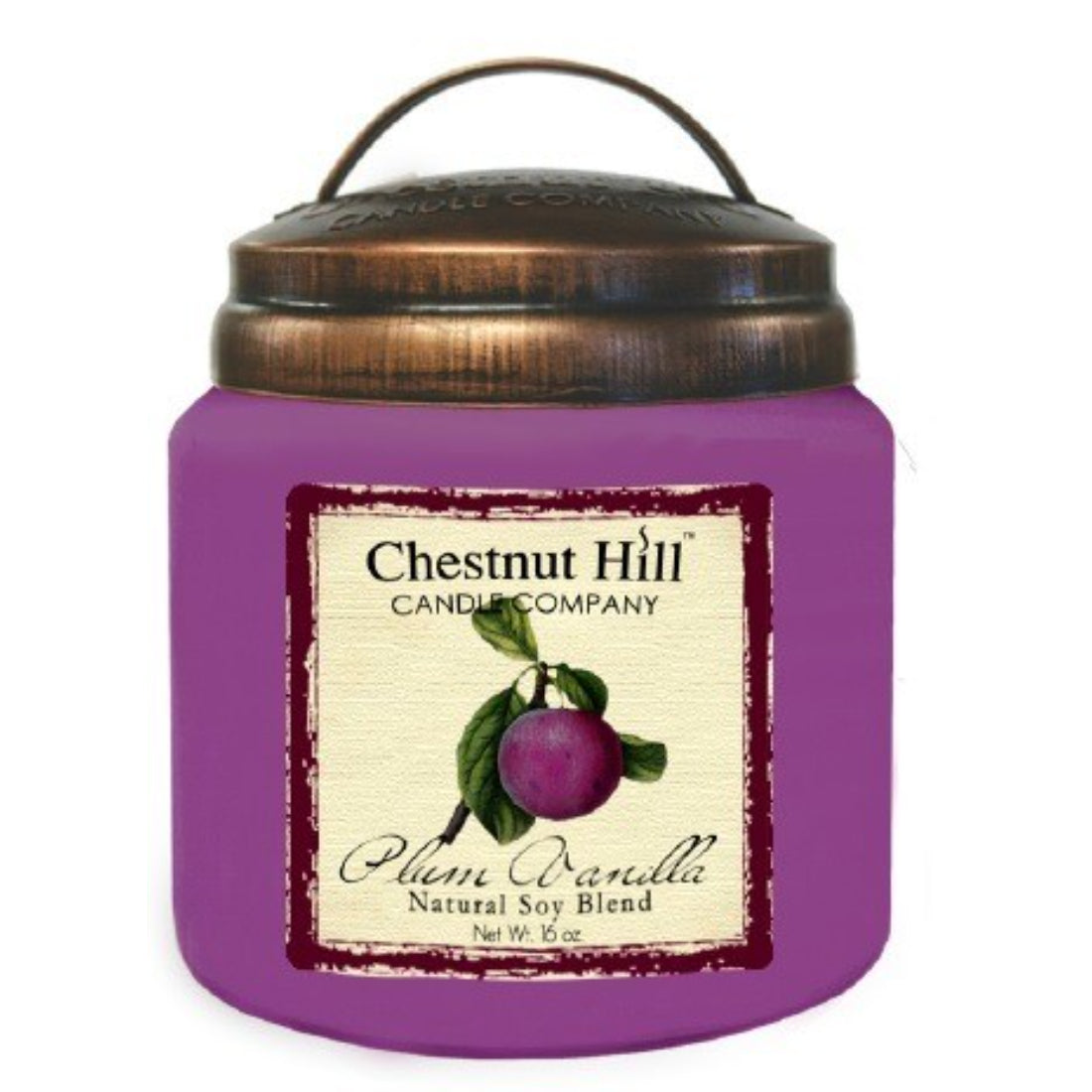 Chestnut Hill Plum Vanilla Jar Candle