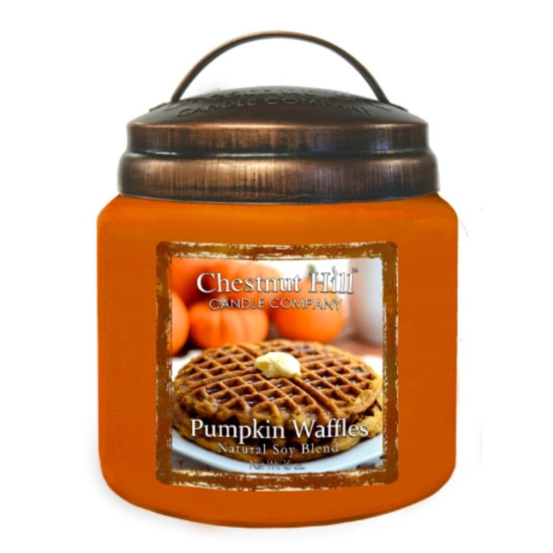 Chestnut Hill Pumpkin Waffle Jar Candle