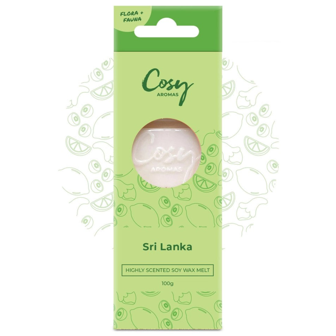 Cosy Aromas Sri Lanka Wax Melt