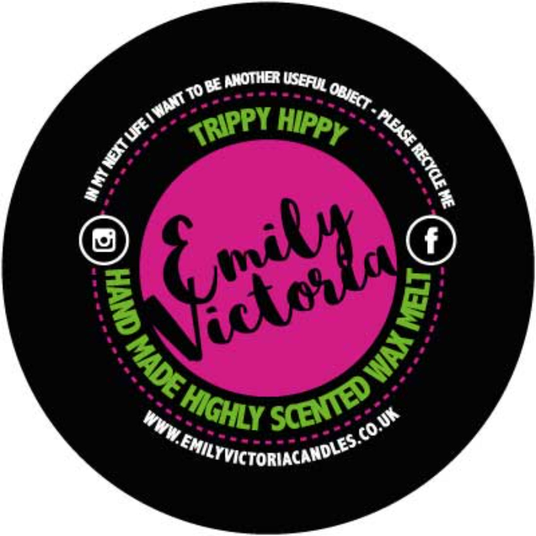 Emily Victoria Trippy Hippy Wax Melt