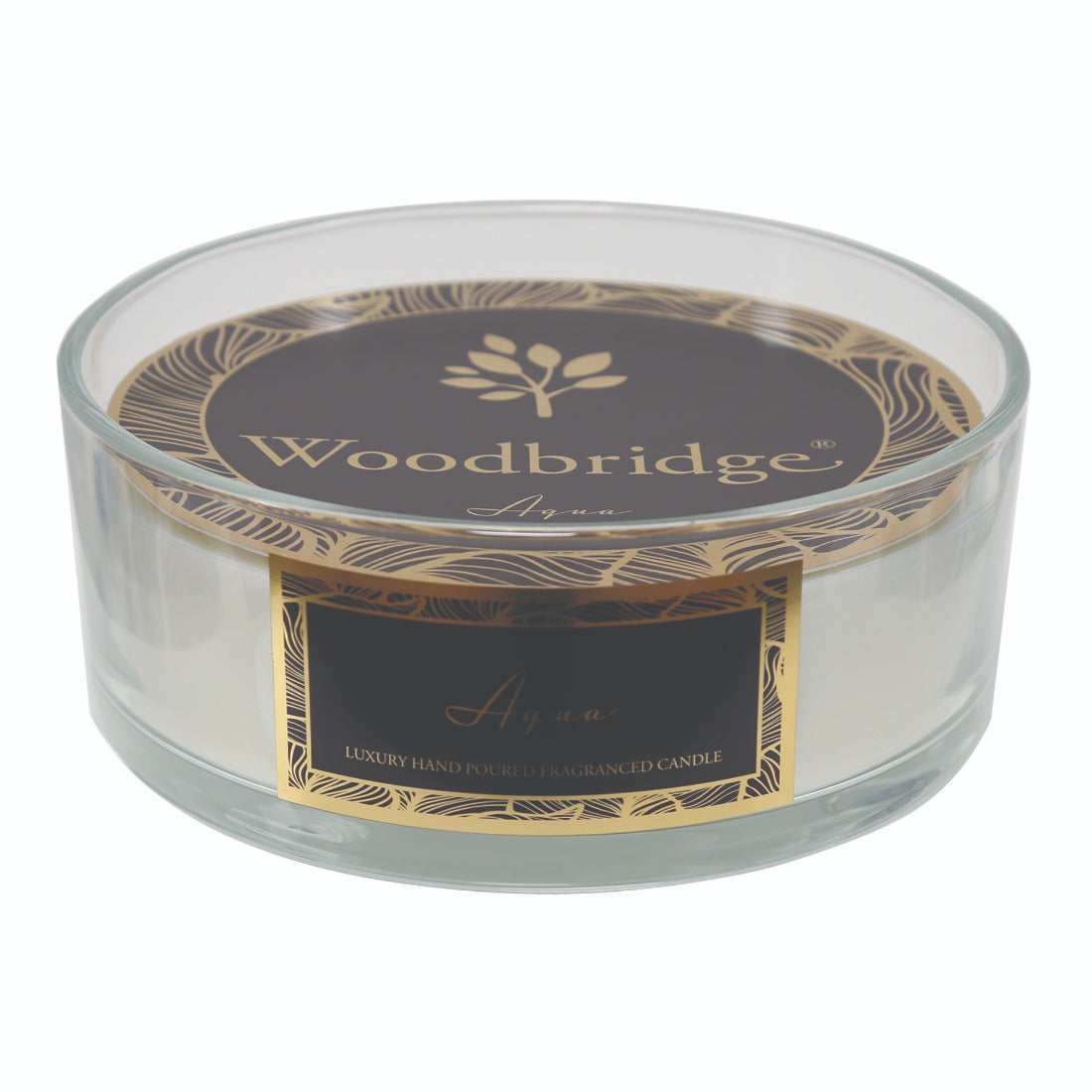 Woodbridge Aqua 5 Wick Candle Bowl