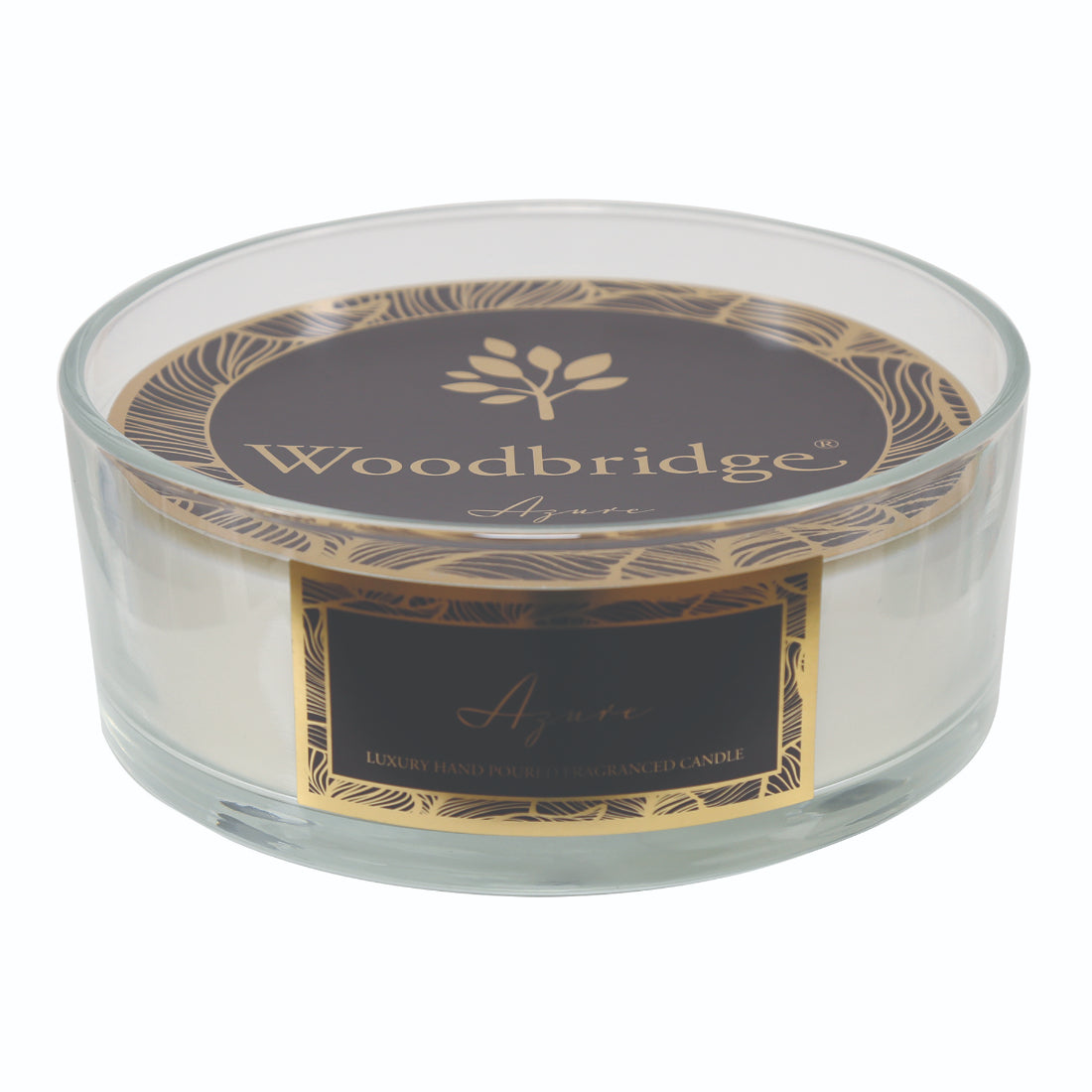 Woodbridge Azure 5 Wick Candle Bowl