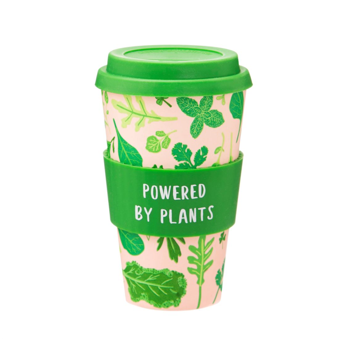 Sass & Belle Powdered By Plants Bamboo Coffee Mug
