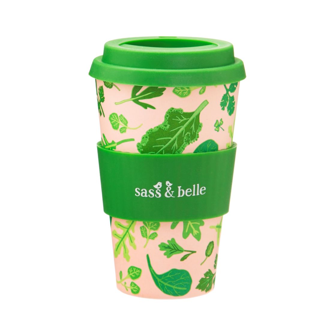 Sass & Belle Powdered By Plants Bamboo Coffee Mug